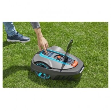 Vejos robotas Gardena Smart Sileno life 1250 6